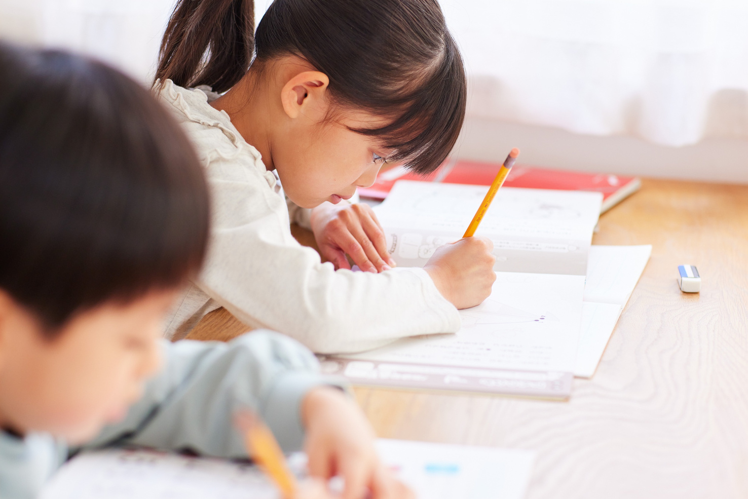 Children Engaged in Homework Practice